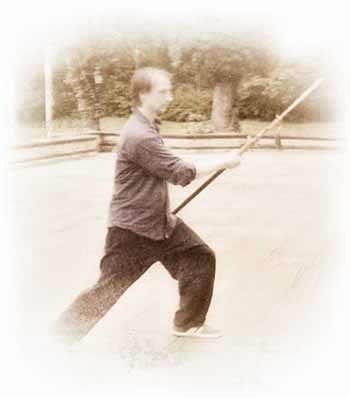 Image Chen Taijiquan Übung mit der Guan Dao