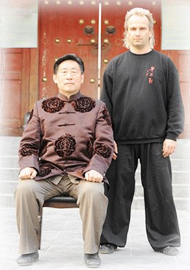 Tai Chi Meister Chen Xiaowang und Jan Silberstorff