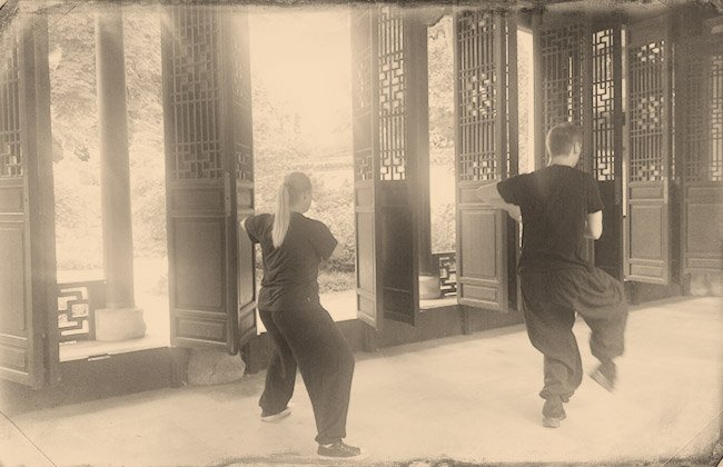 Image Chen Taijiquan im chinesischen Garten